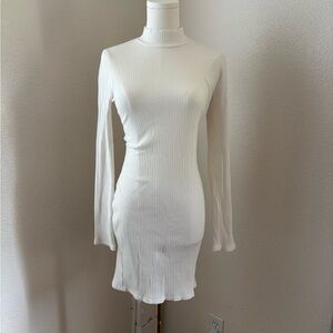 Fashion Nova Long Sleeve Midi Dress (L)